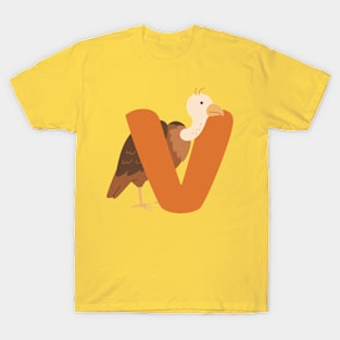 Animal alphabet V T-Shirt